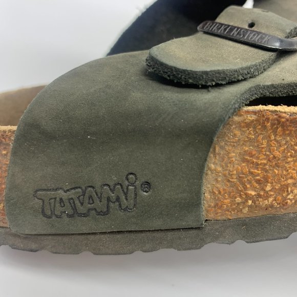 Birkenstock Tatami Black Red Cross Strap Women's 41 - Picture 3 of 7